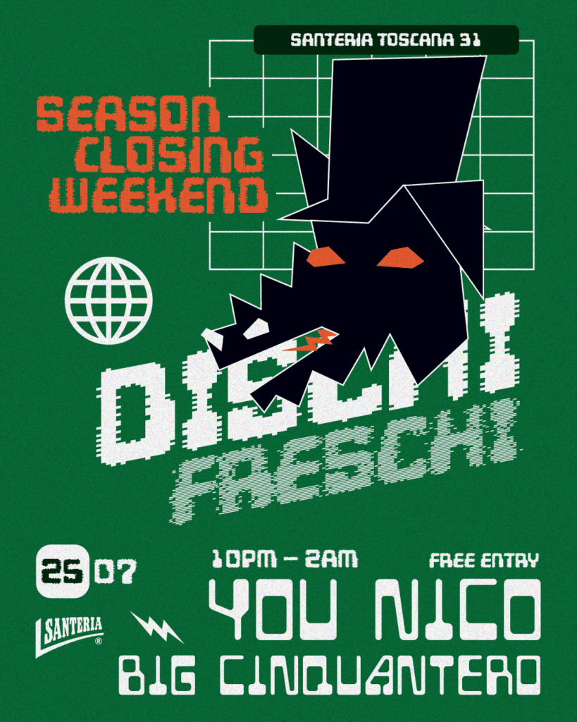 Dischi Freschi Season Closing Weekend | You Nic...